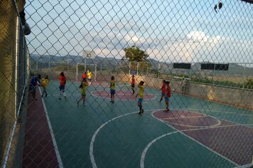 Foto - Inauguração da Quadra Poliesportiva no Povoado Tatu.